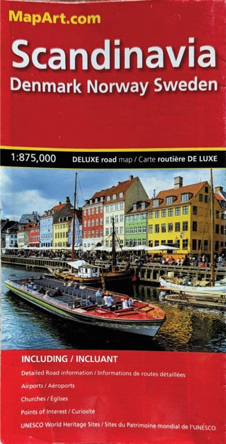 Scandinavia Road Map