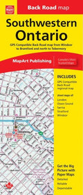 Southwestern Ontario Road Map