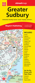 Greater Sudbury Street Map