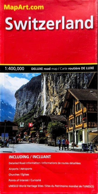 Switzerland Road Map