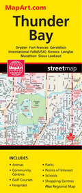 Thunder Bay Street Map