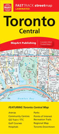 Toronto Street Map Fast Track (Laminated)