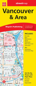 Vancouver & Area Street Map