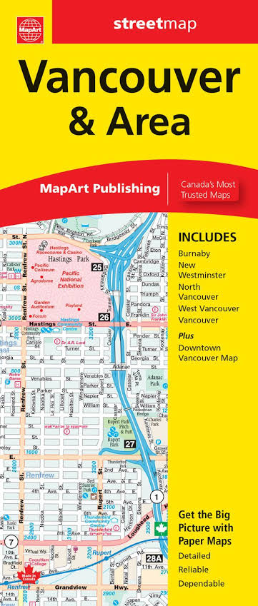 Vancouver & Area Street Map