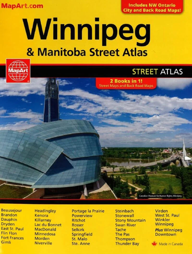 Winnipeg & Manitoba Street Atlas