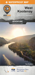 West Kootenay BC - Recreation Map